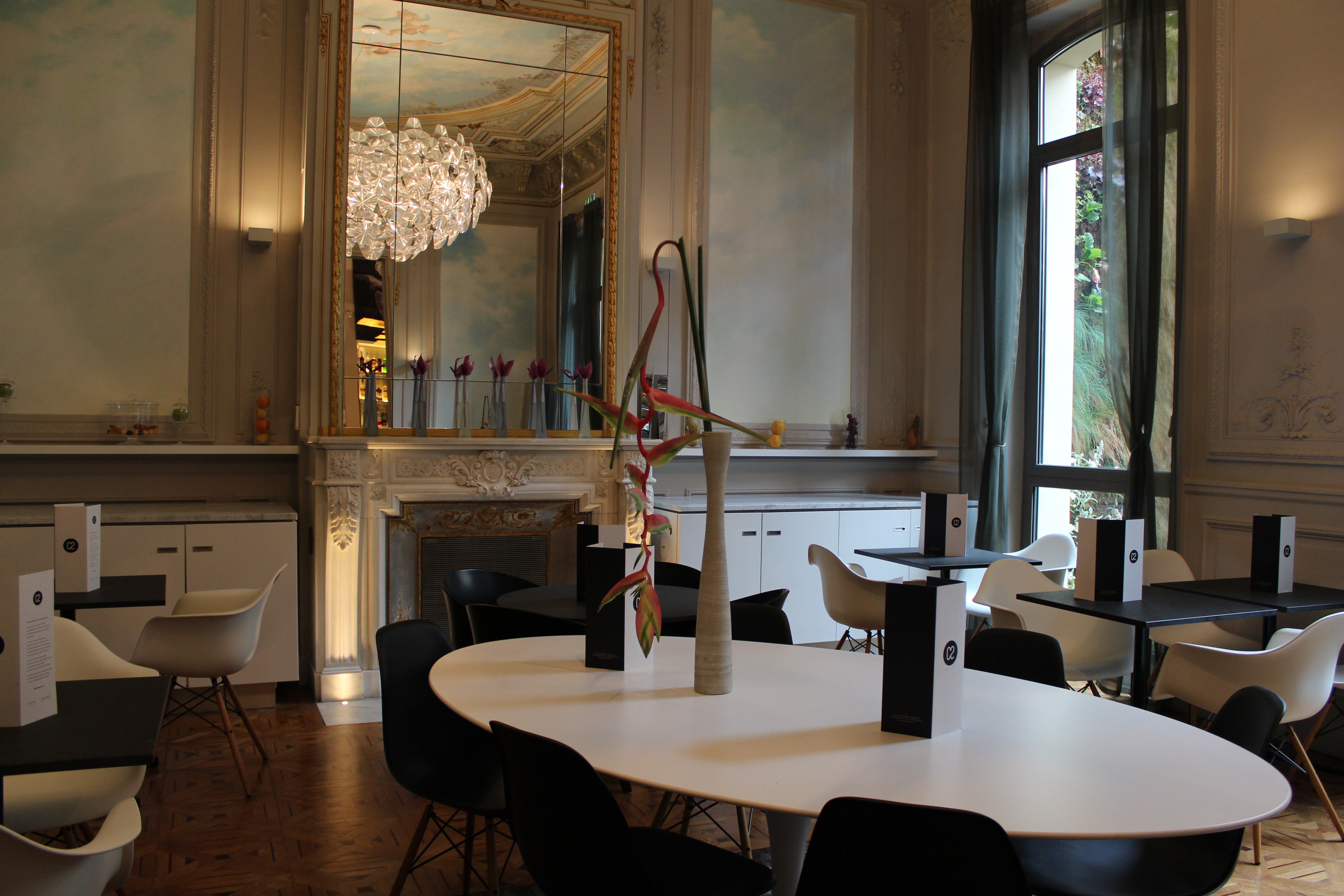 Lounge de l'hôtel C2 à Marseille. DR