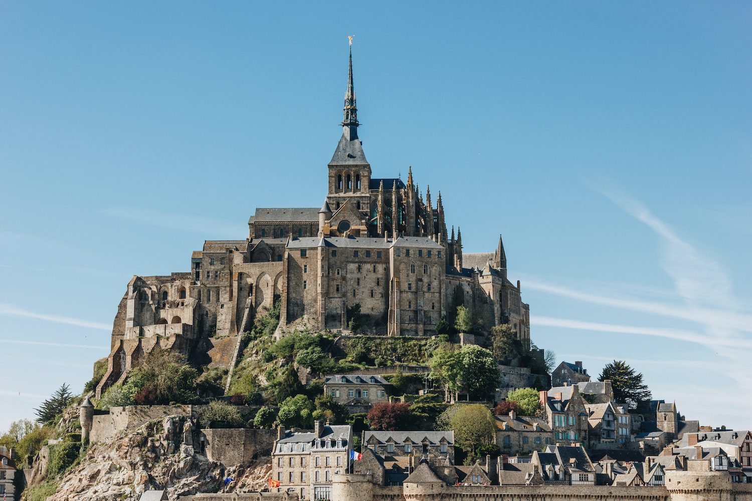 Un Mont Saint Michel en vedette (©DepositPhotos)