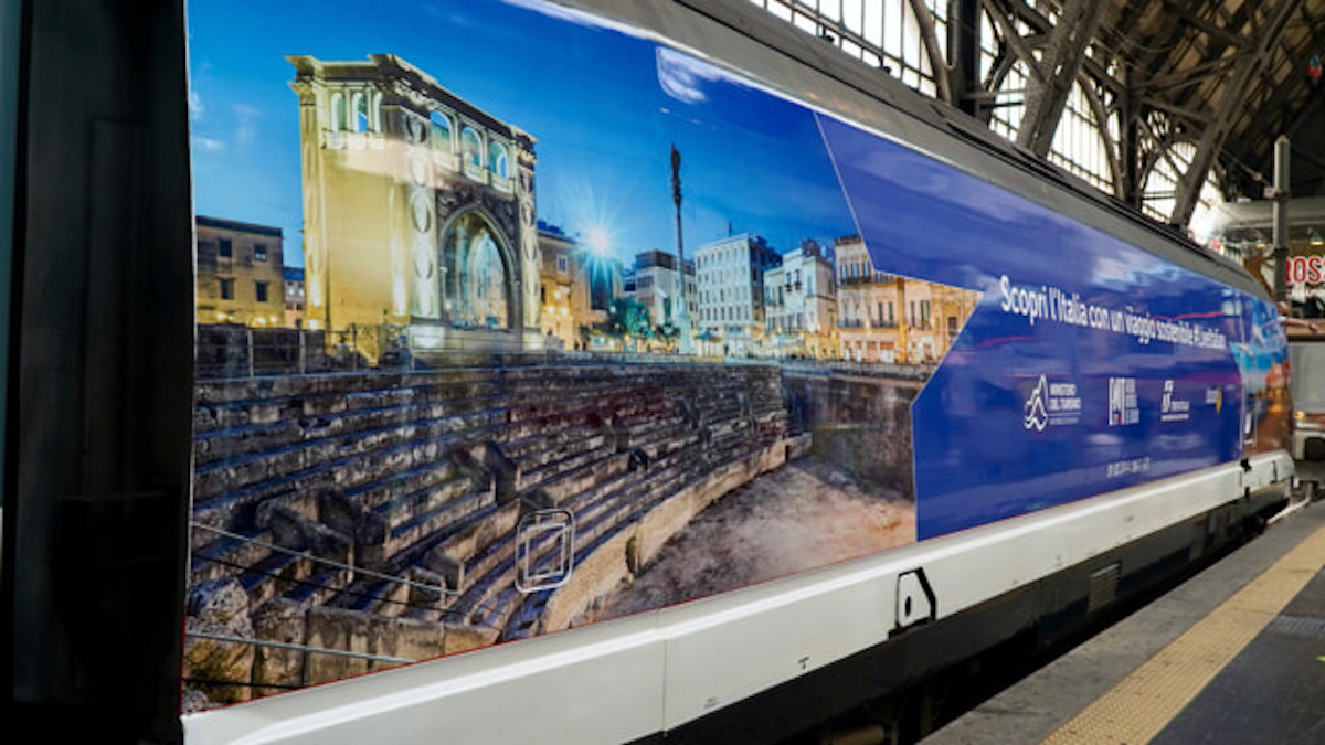 L'une des huit illustrations pour la promotion des destinations italiennes (©Enit) L'une des huit illustrations pour la promotion des destinations italiennes (©Enit)