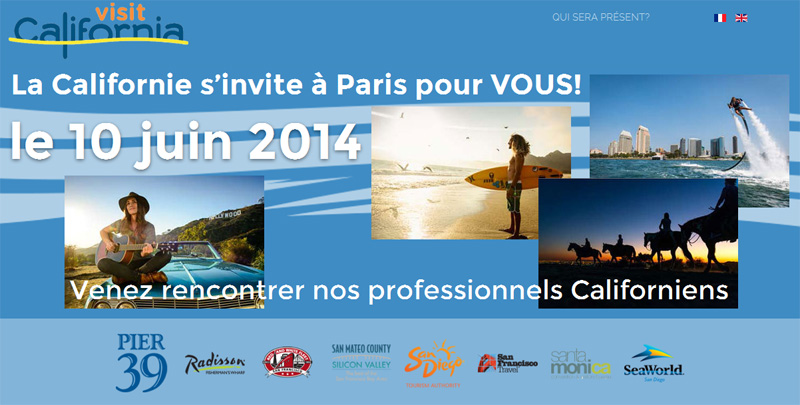Grande journée de formation : Visit California donne rendez-vous aux agences et TO !