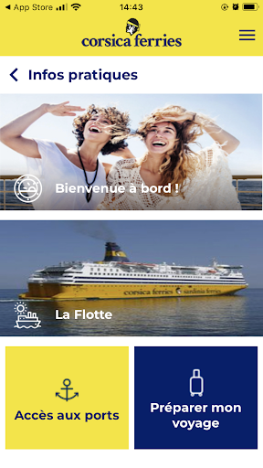 Corsica Ferries lance sa nouvelle application de relation client