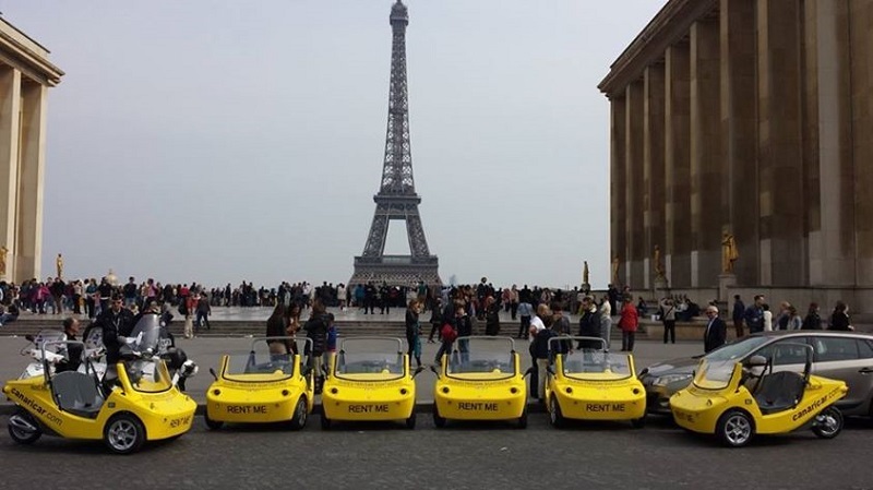 CanariCar, un nouveau mode de visite à Paris - DR