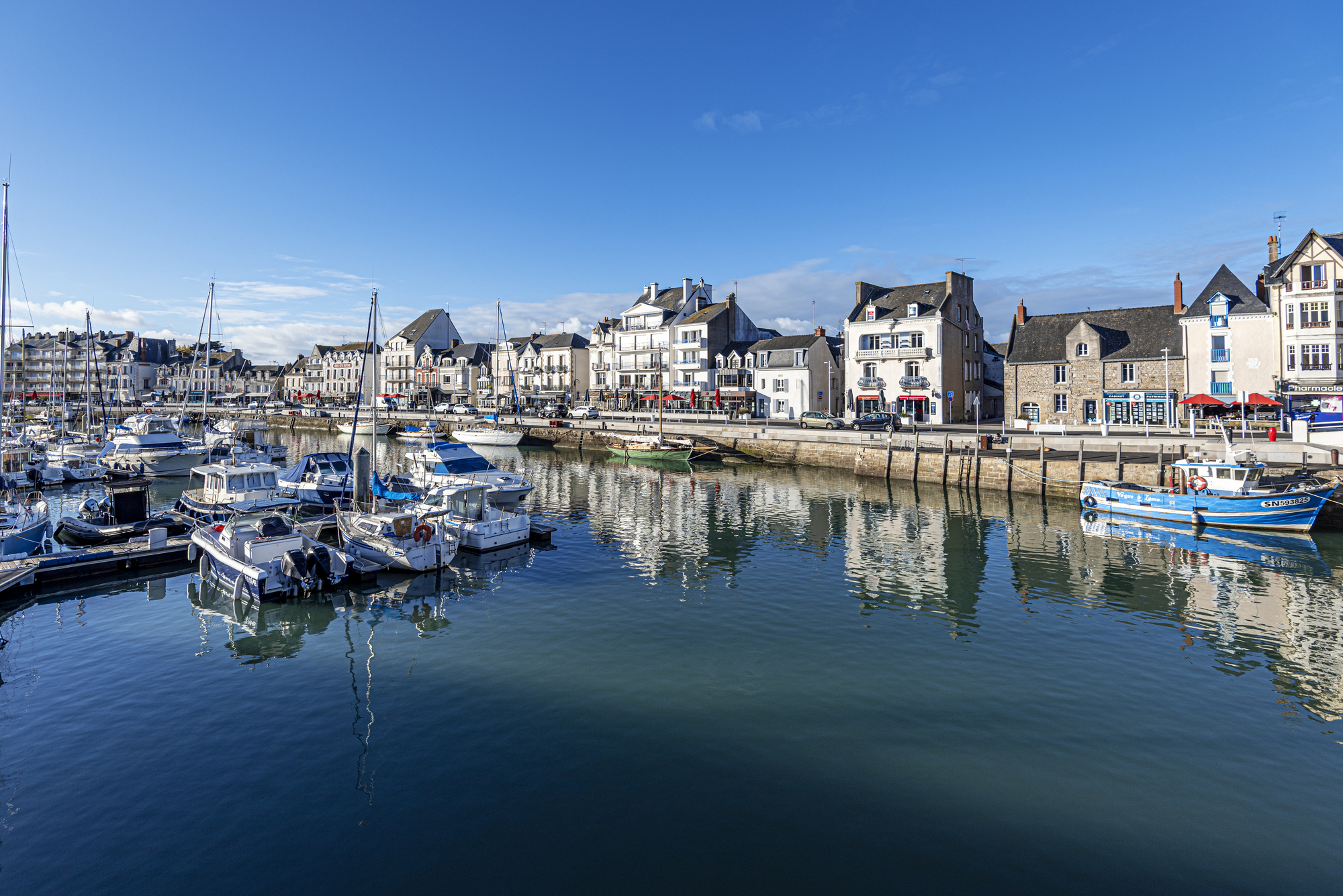 Le port de plaisance de La Baule (©DepositPhotos)