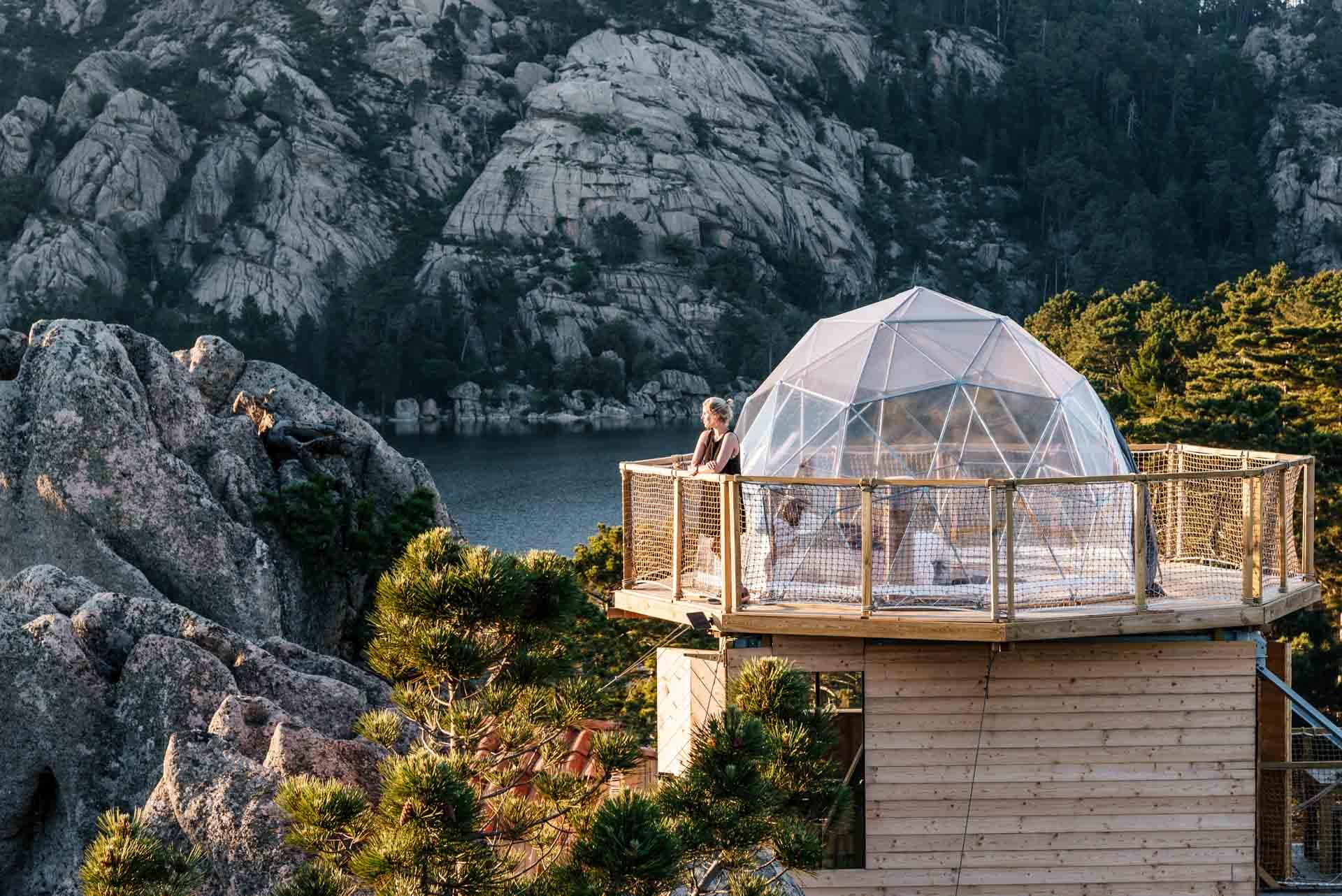 Un cocon dans les calanques de Corse (©DR)