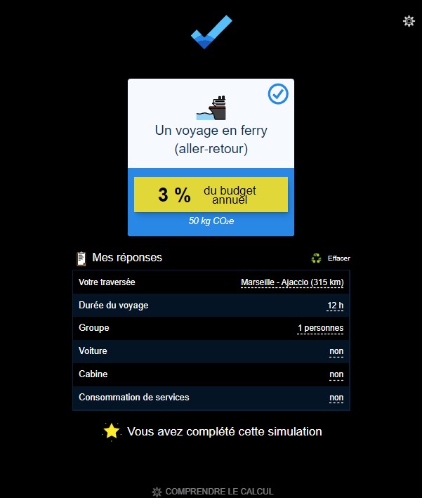 Calculer l’empreinte carbone en ferry, c’est enfin possible