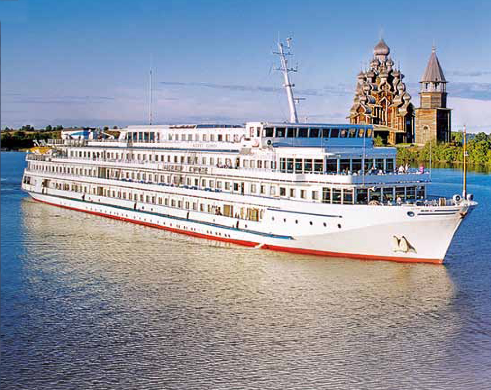 Le M/S Kandinski Prestige, bateau de la nouvelle génération en Russie