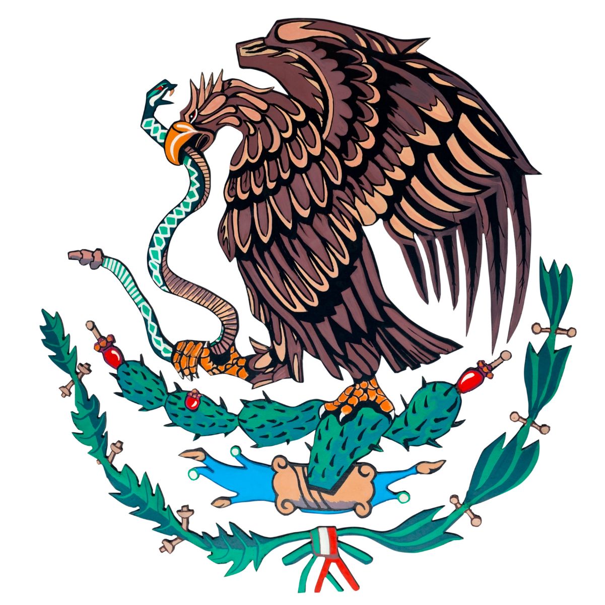 Drapeau Mexique drapeau-mexique