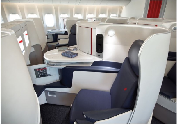 Launch of the business and first class of Air France