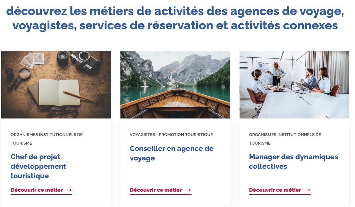 La campagne consacrée aux métiers du tourisme a été lancée ce 13 septembre. - DR