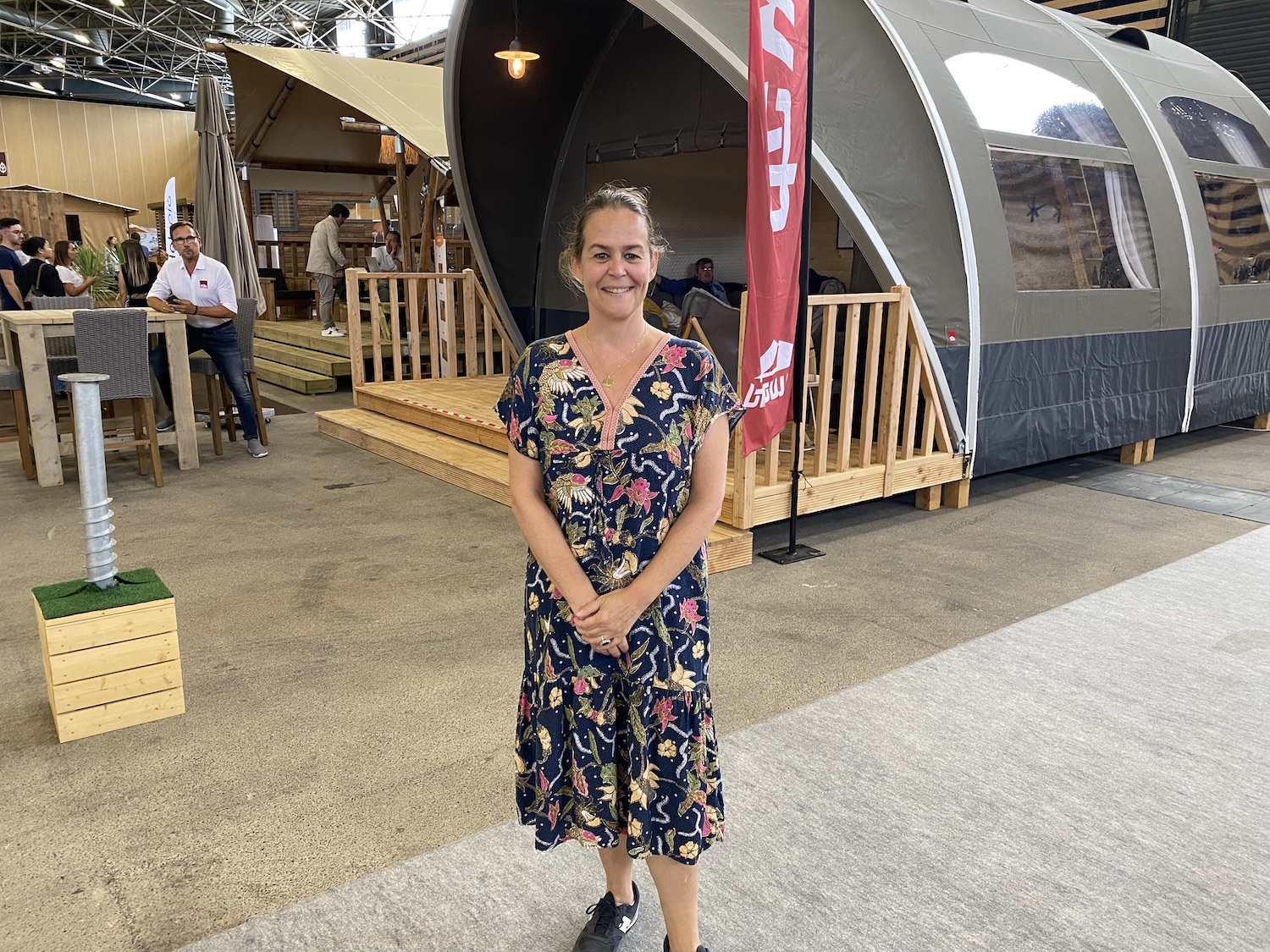 Florence Rousson-Mompo, directrice du pôle Greentech+ de GL Events (©BC) Florence Rousson-Mompo, directrice du pôle Greentech+ de GL Events (©BC)