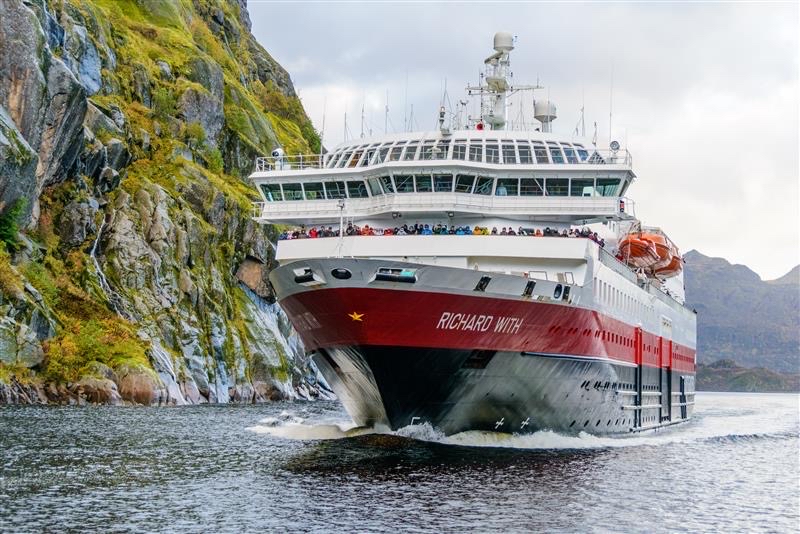 Le MS Richard With a subi d’importants travaux de modernisation - DR Hurtigruten l’Express Côtier de Norvège