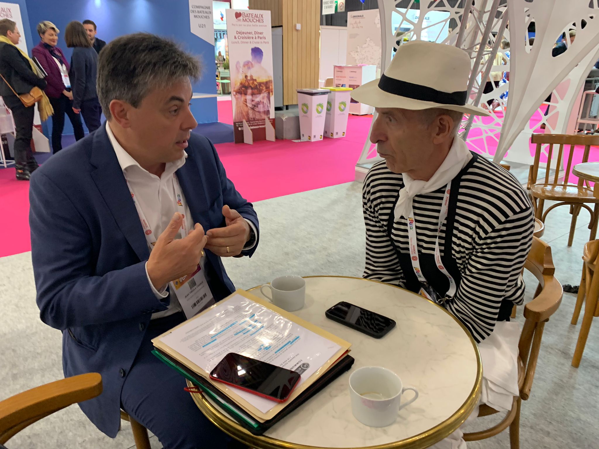 Un premier entretien accordé à TourMaG lors du salon IFTM Top Resa (©DR) Un premier entretien accordé à TourMaG lors du salon IFTM Top Resa (©DR)