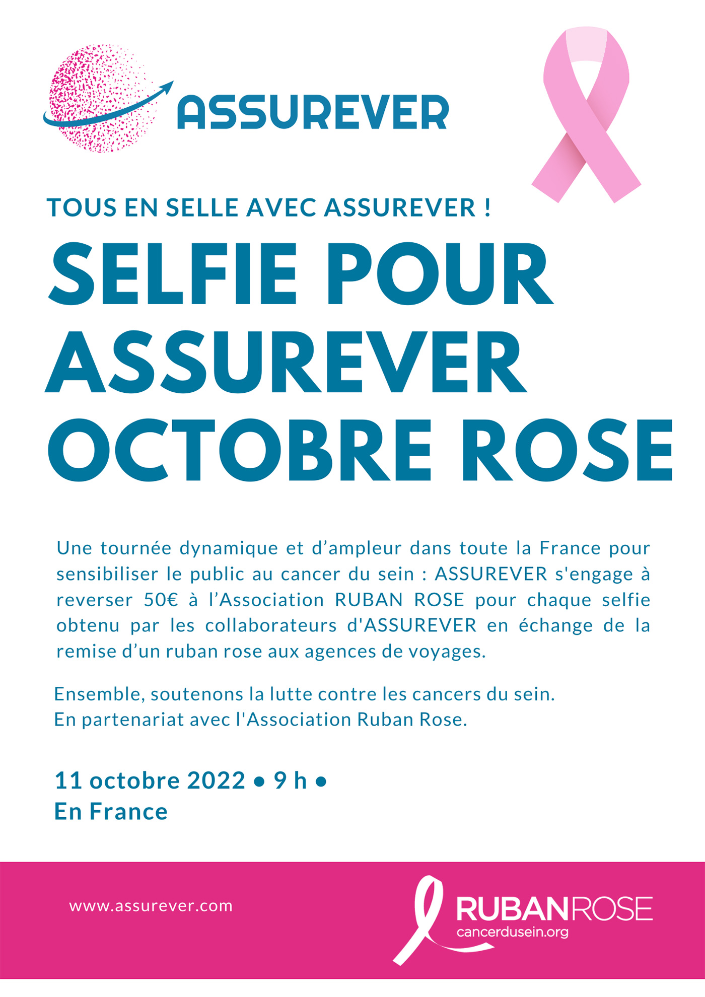 ©ASSUREVER Octobre Rose 2022