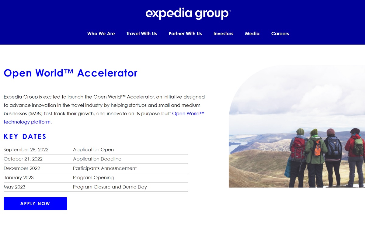 Expedia Group vient de lancer son accélérateur, Open World Accelerator, pour favoriser l'innovation dans l'industrie du voyage  - DR : Expedia Group