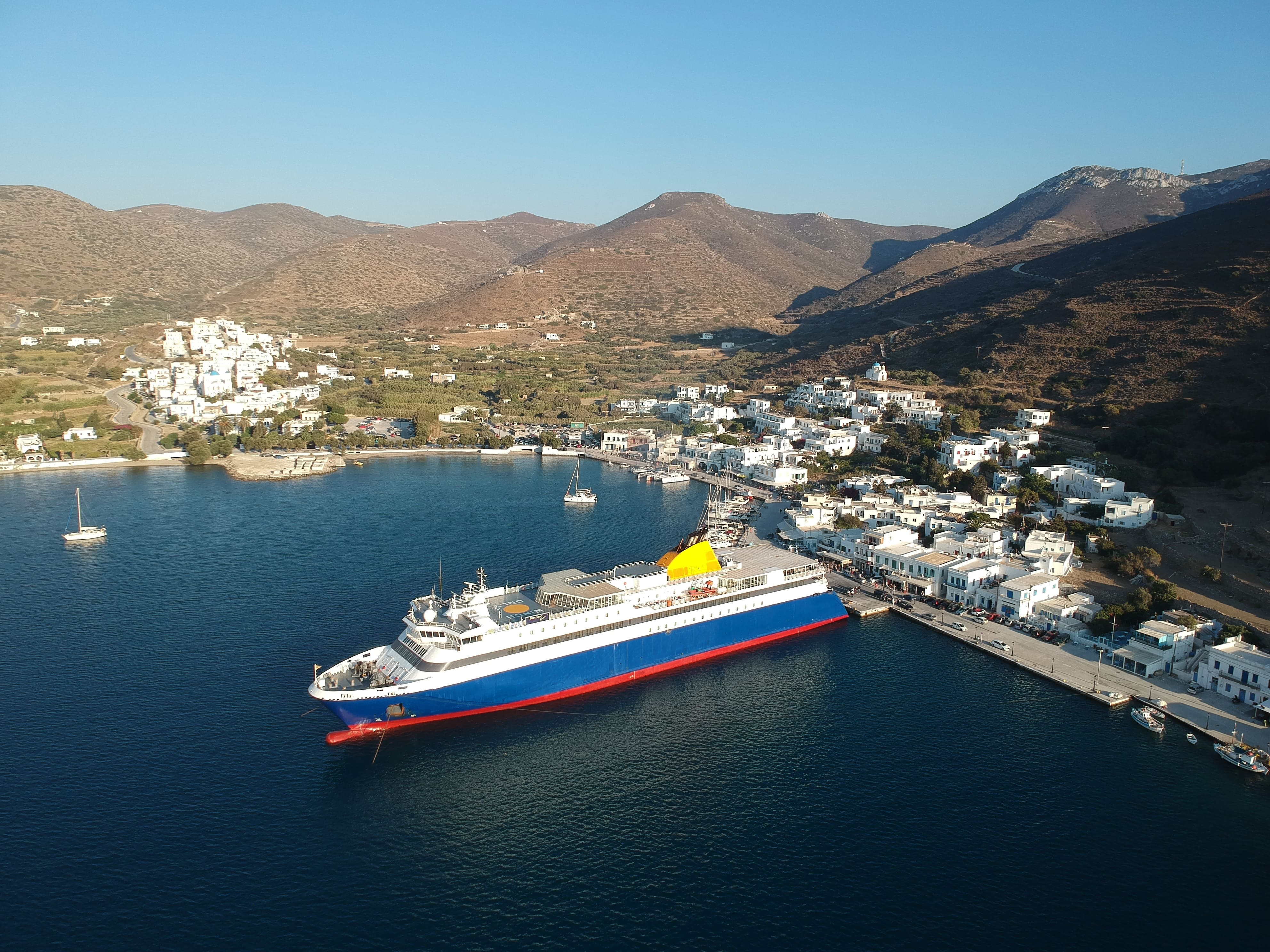 Amorgos Katapola Cyclades Grèce © into the wild - stock.adobe.com