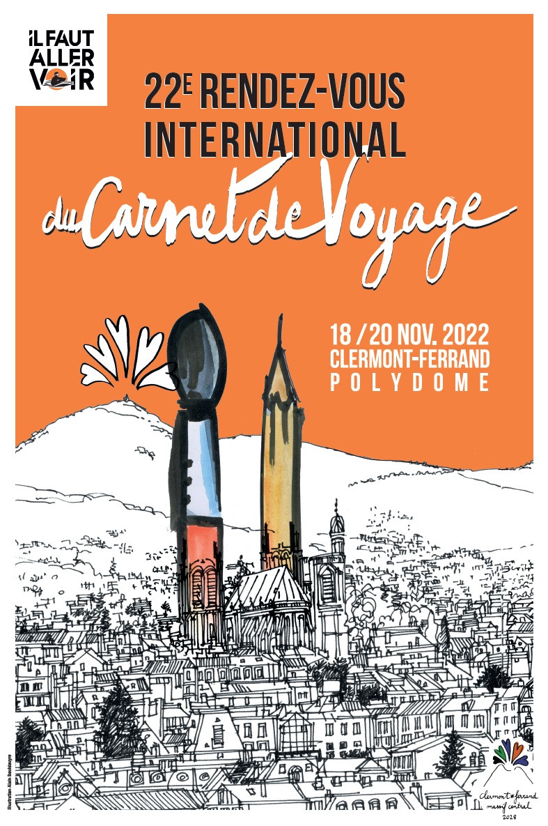 Clermont-Ferrand : plus de 15 000 visiteurs attendus au Rendez-Vous du Carnet de Voyages Clermont-Ferrand : plus de 15 000 visiteurs attendus au Rendez-Vous du Carnet de Voyages