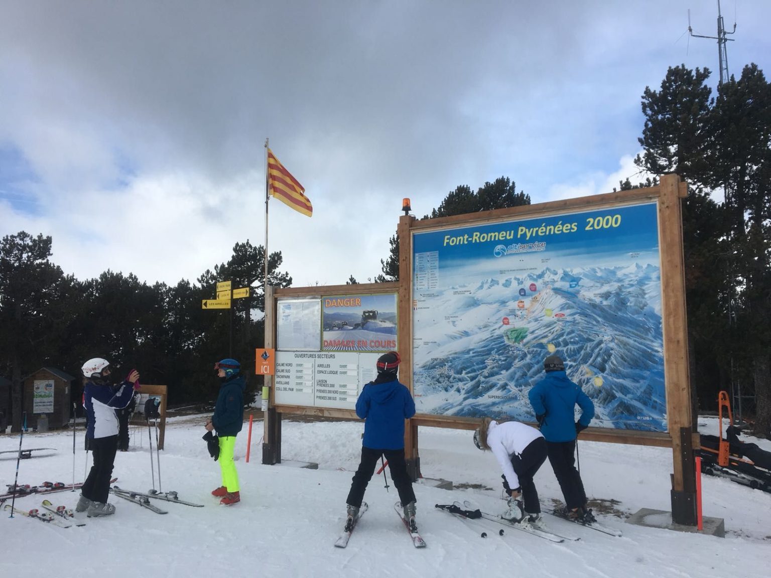 La neige va être fabriquée à l'avance pour faire des économies (©Altiservice)