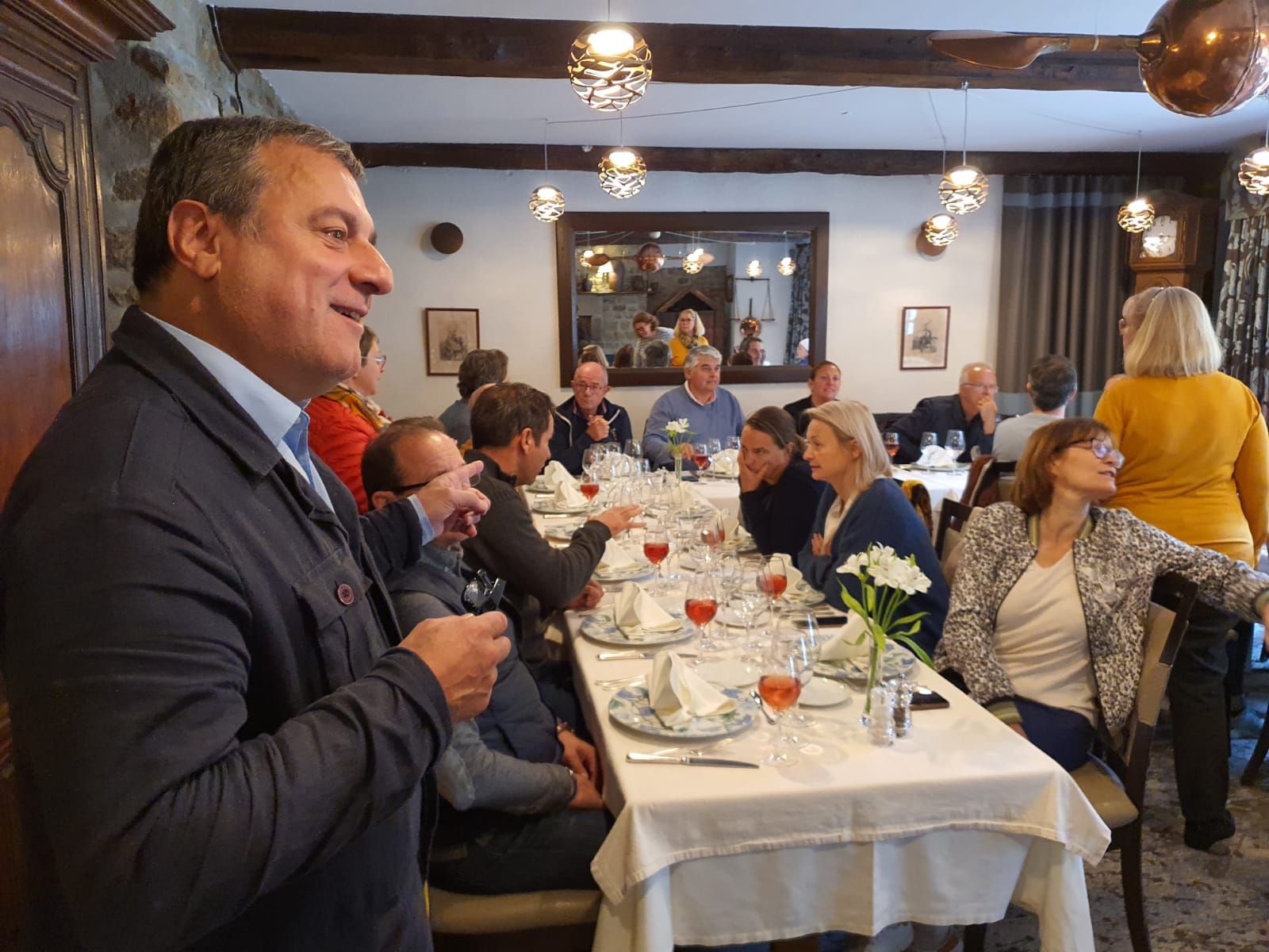 jean-Louis Roux, modérateur des "Causeries" (©Danielle Dumas CRT)