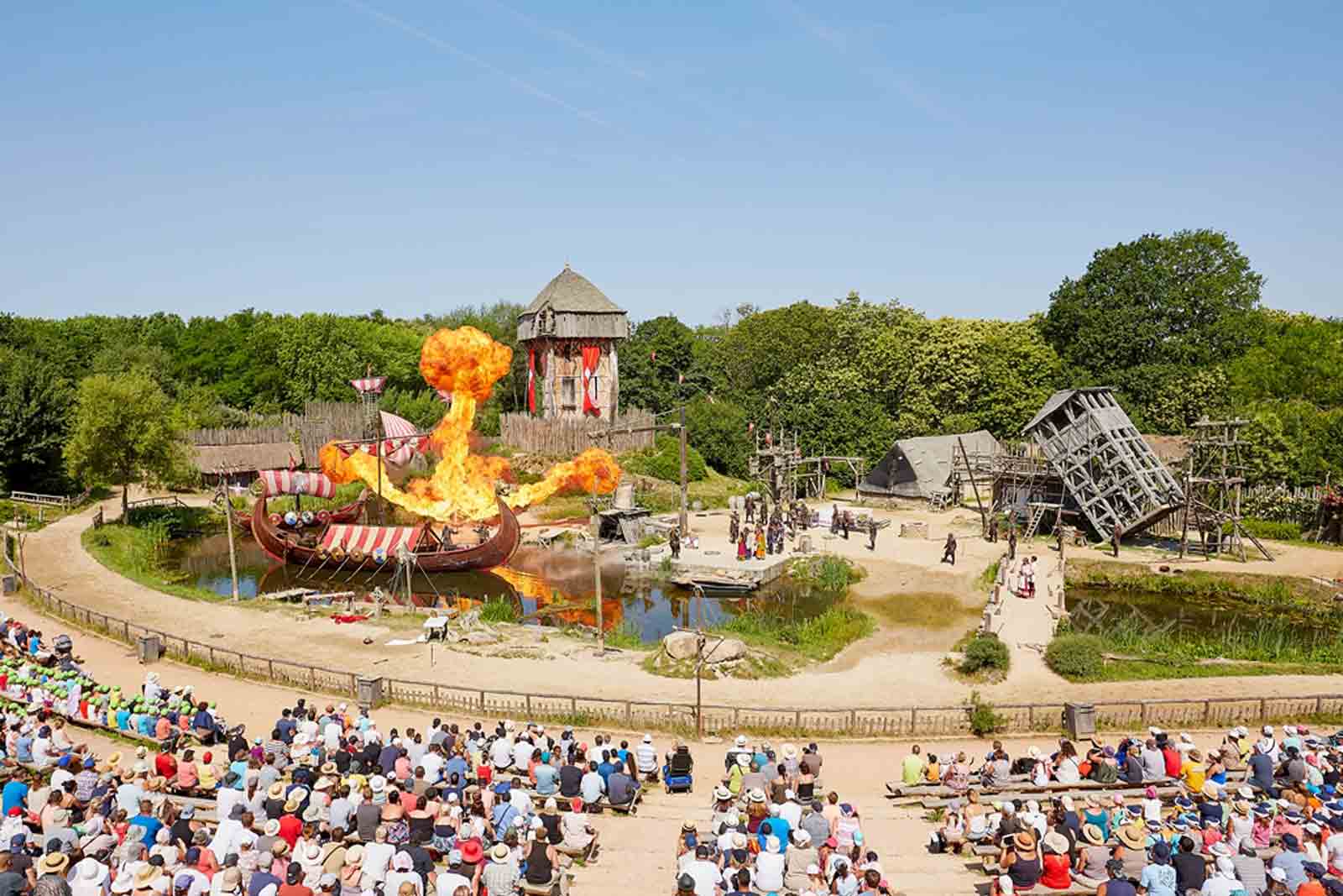 Les Vickings au Puy du Fou (©Destination Vendée)