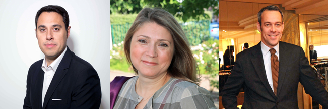 Benjamin Lanier, Nazan Erol et Thadée Nawrocki DR