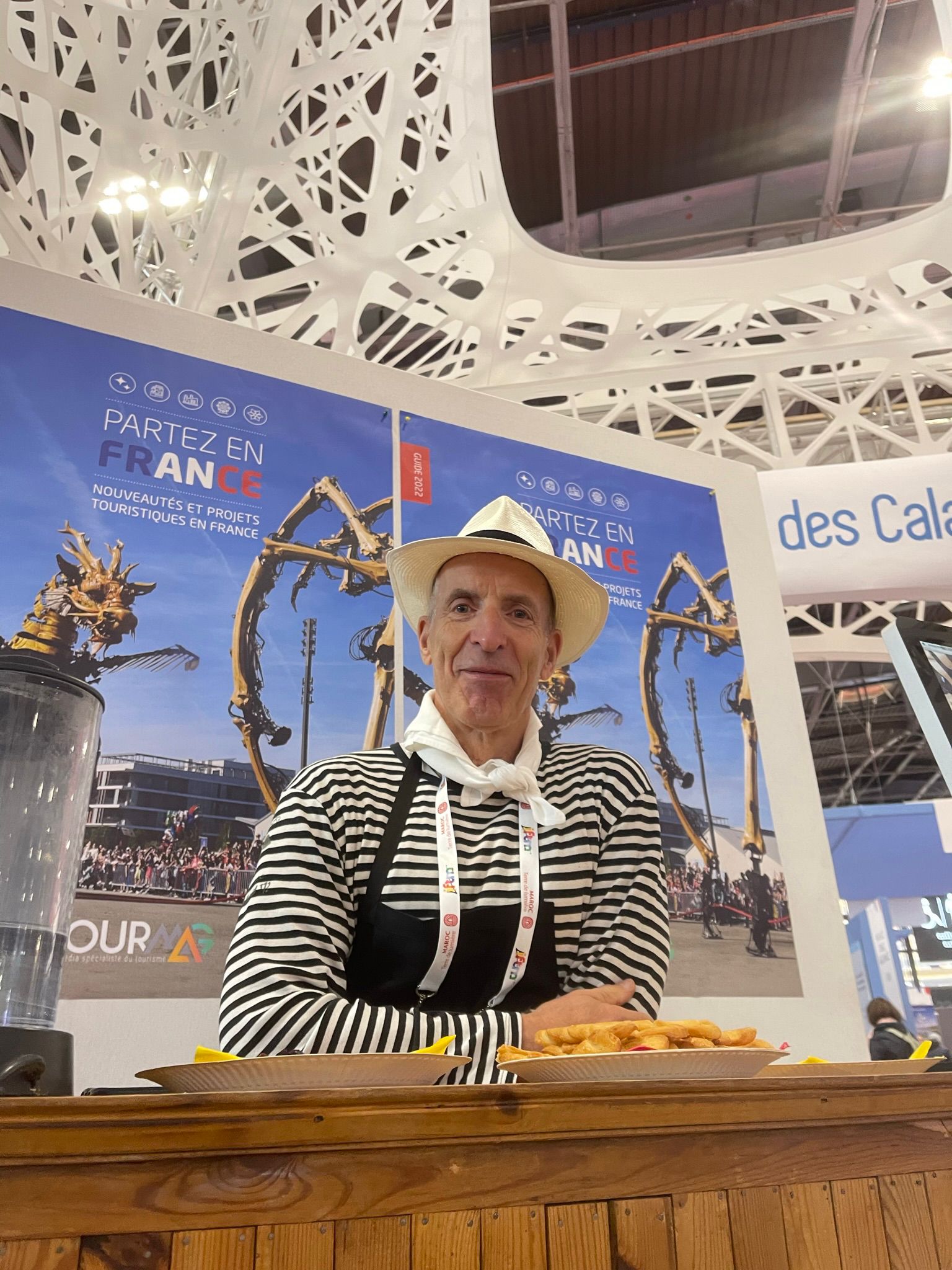 Bruno Courtin anime le Comptoir TourMag Partez en France lors de l'IFTM Top Resa (©JDL)