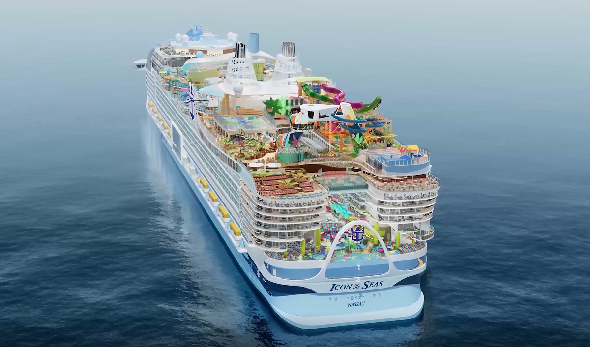 Royal Caribbean presenta las primeras imágenes del Icon of the Seas