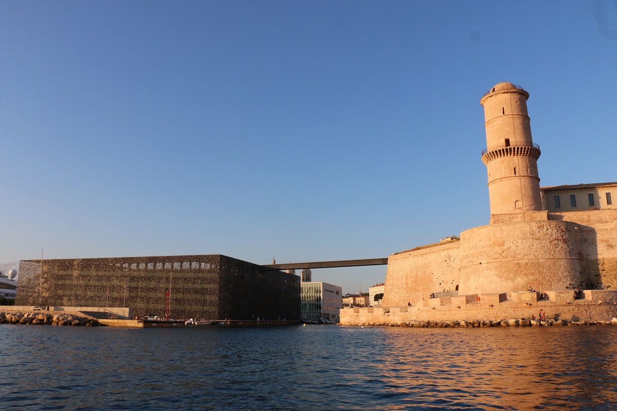 Marseille : couplé au fort Saint-Jean, le MuCEM est une ode aux rives méditerranéennes - DR : J.-F.R.