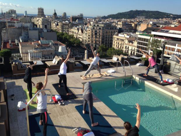 Majestic Spa de Barcelone : Hatha Yoga et petit-déjeuner "healty" pour partir du bon pied !
