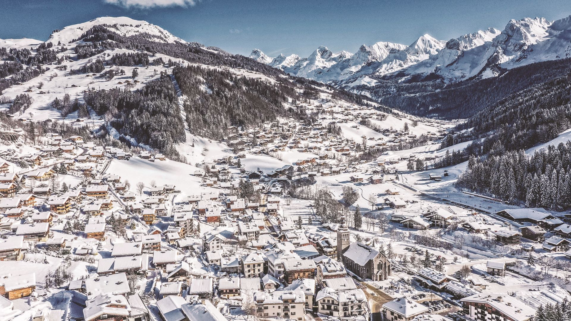 Le village du Grand Bornand (©Grand Bornand Tourisme)