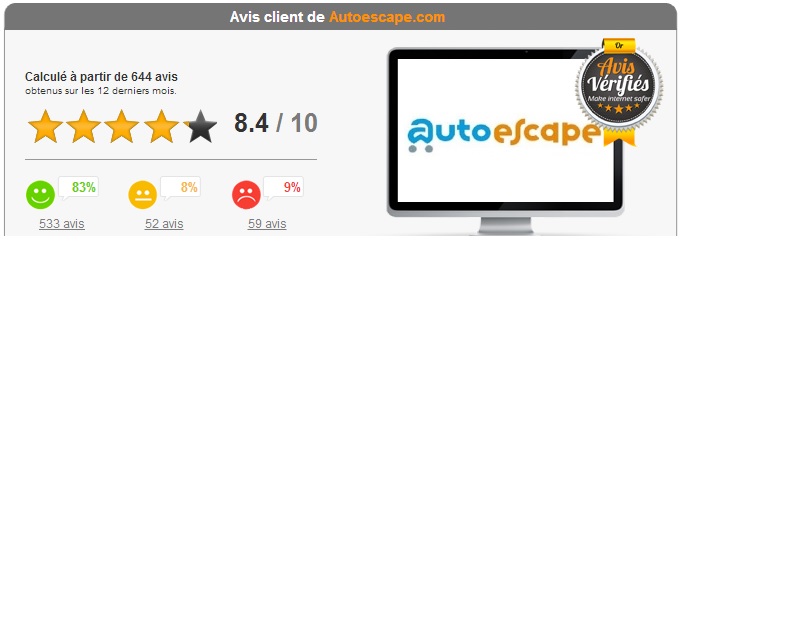 Le site d’Autoescape fait peau neuve