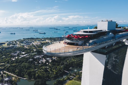 Marina Bay Sands, l'une des principales attractions de Singapour. ©STB