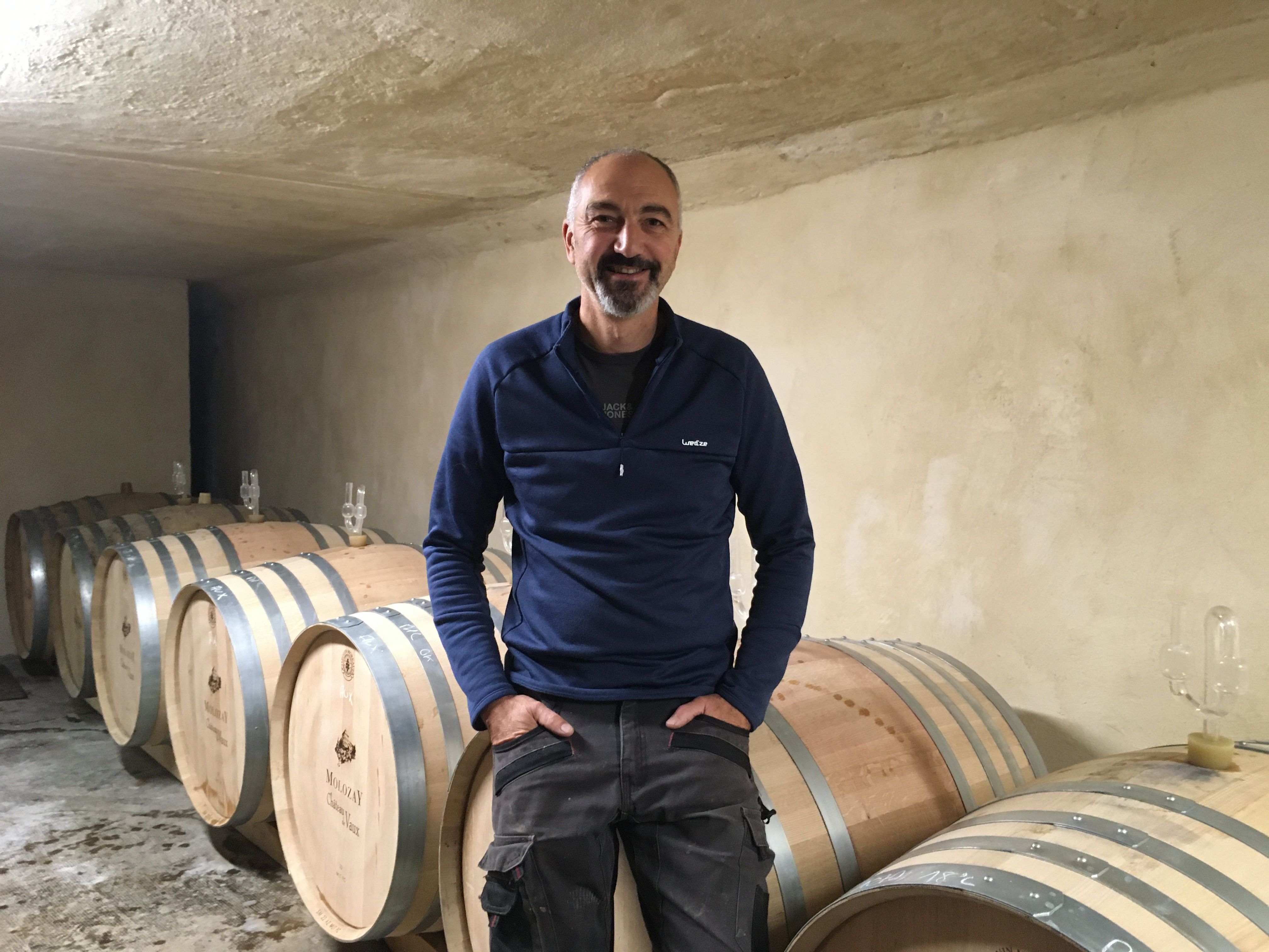 Vigneron de talent, Norbert Molosay est également président des viticulteurs de Moselle. ©Paula Boyer