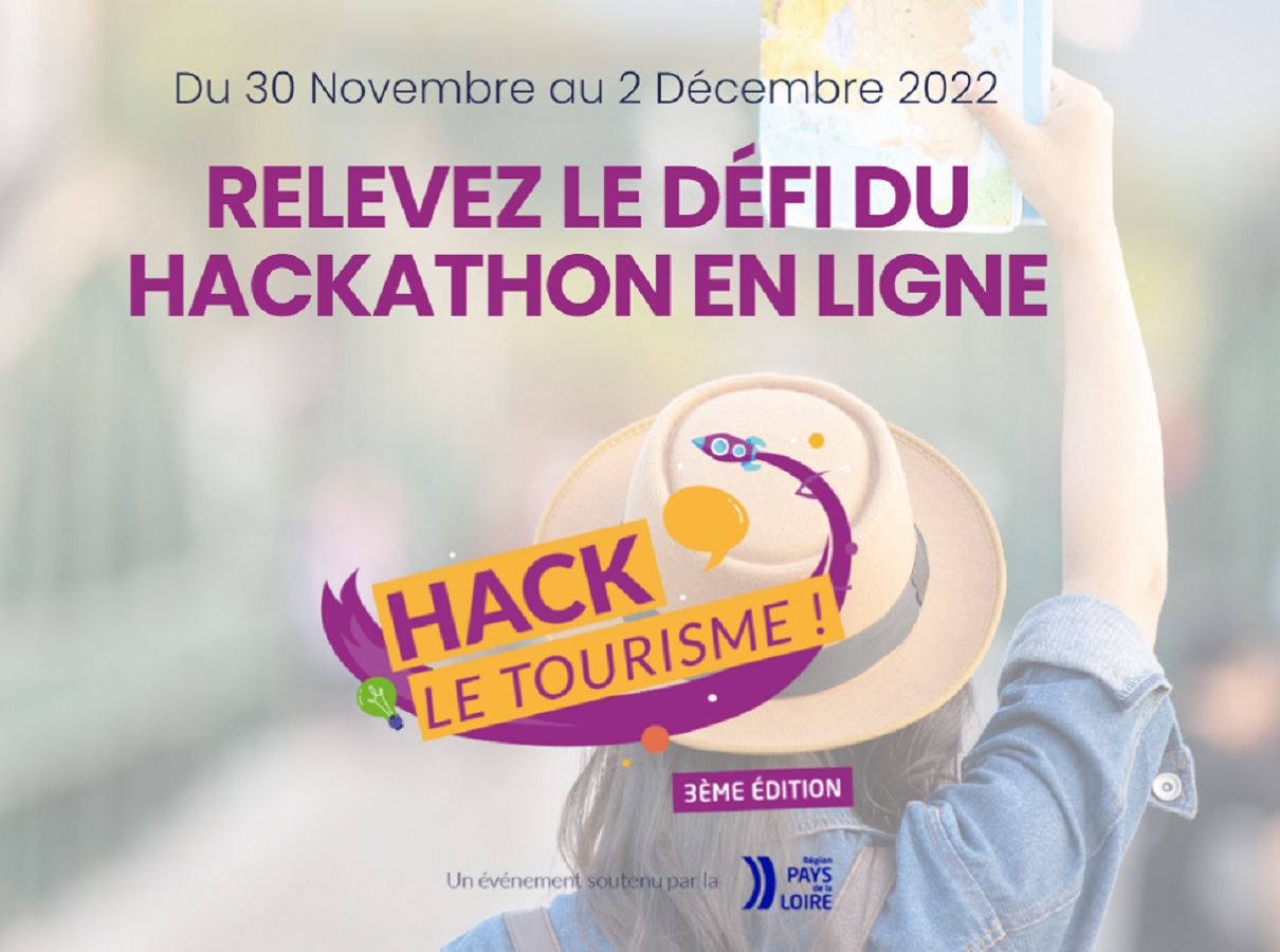 Hack Le Tourisme est organisé et financé par la Région des Pays de la Loire - DR