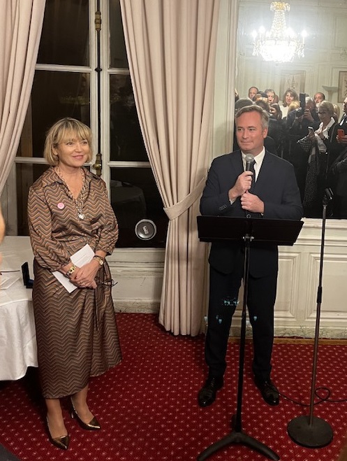 Christine Giraud et Jean-Baptiste Lemoyne - Photo Murielle Nouchy Christine Giraud et Jean-Baptiste Lemoyne - Photo Murielle Nouchy