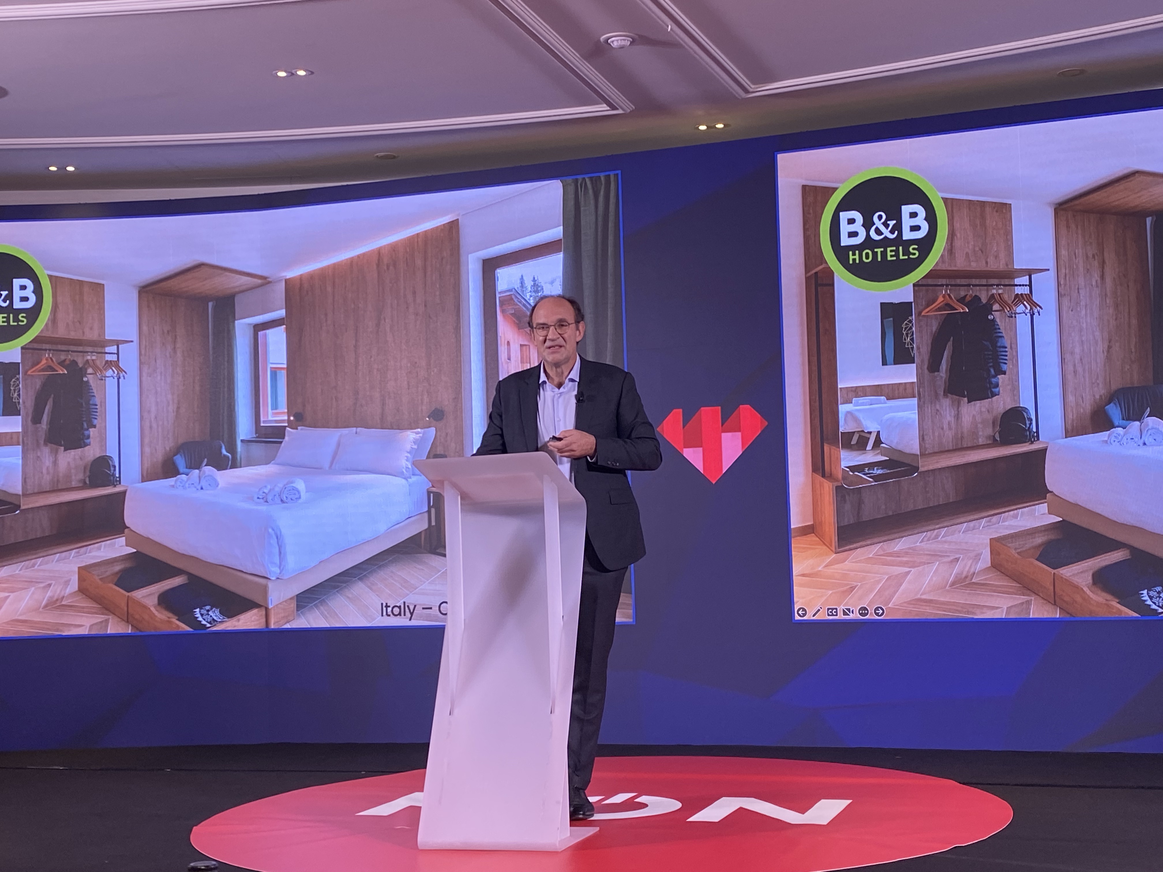 Fabrice Collet, président de B&B Hotels (©BC)