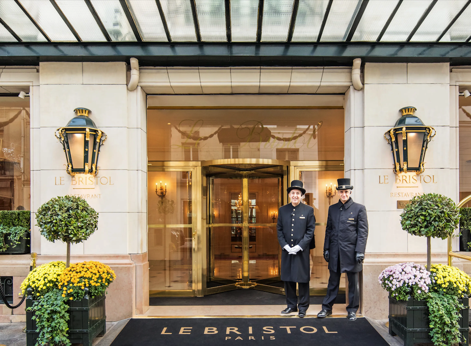 Le Bristol Paris, Oetker Collection (©Bristol) Le Bristol Paris, Oetker Collection (©Bristol)