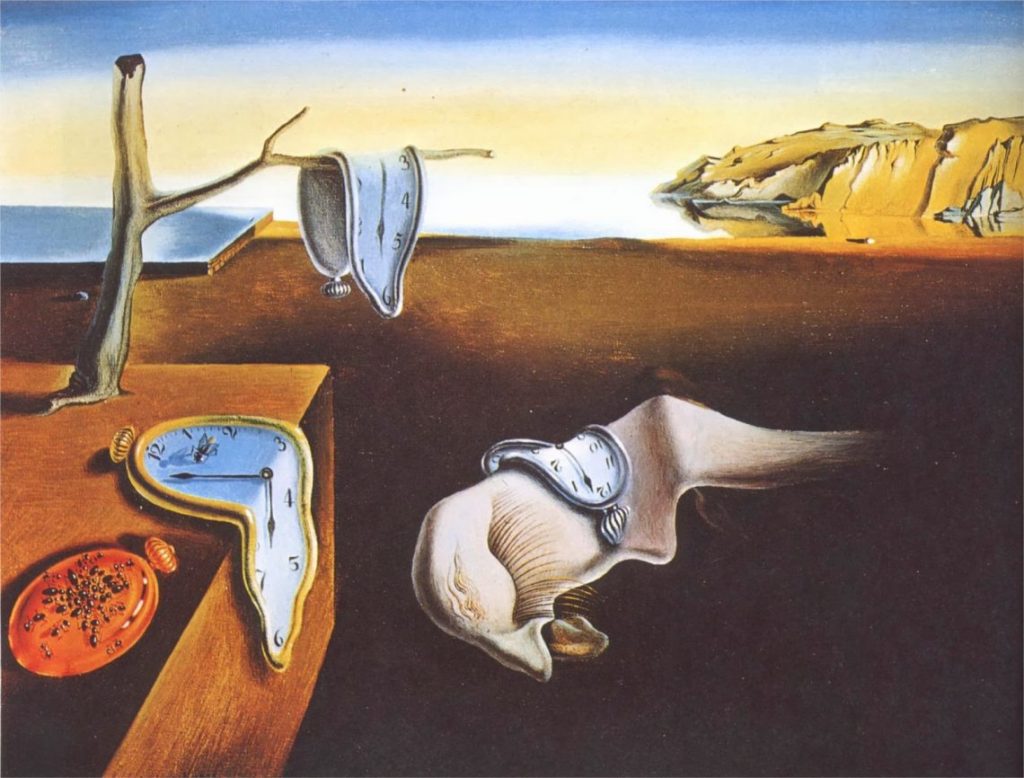 Salvador Dalí, La persistance de la mémoire, 1931, huile sur toile, 21,4 x 33 cm, The Museum of Modern Art, New York (Donation anonyme 1934), © Salvador Dalí, Fundació Gala-Salvador Dalí, ADAGP 2022 - Photo : © Bridgeman Images
