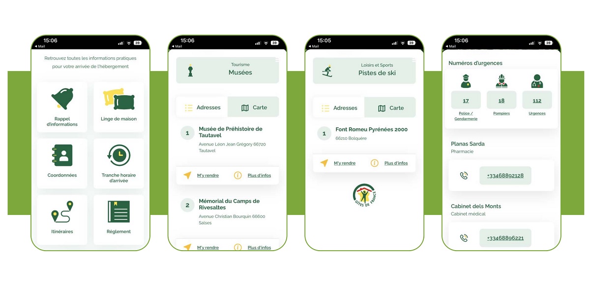 Le voyageur dispose d’un outil numérique qui lui permet de préparer son séjour et peut l’accompagner dans son hébergement mais aussi pendant ses escapades - DR : Gîtes de France Le voyageur dispose d’un outil numérique qui lui permet de préparer son séjour et peut l’accompagner dans son hébergement mais aussi pendant ses escapades - DR : Gîtes de France