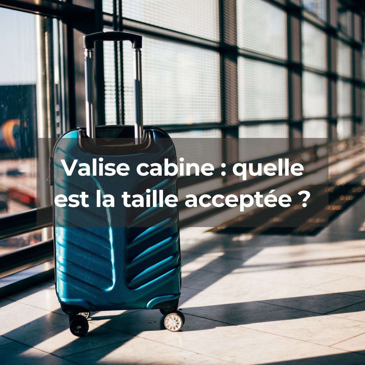 Si vous avez un bagage à main lors de votre voyage, voici ce qu'il faut savoir sur la taille de votre valise cabine.