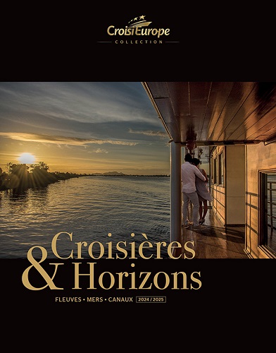 CroisiEurope : une nouvelle brochure Premium Croisières & Horizons 2024 / 2025 - DR Croisieurope