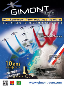 Jean-Loup Chrétien parrain des Rencontres Aéronautiques et Spatiales de Gimont