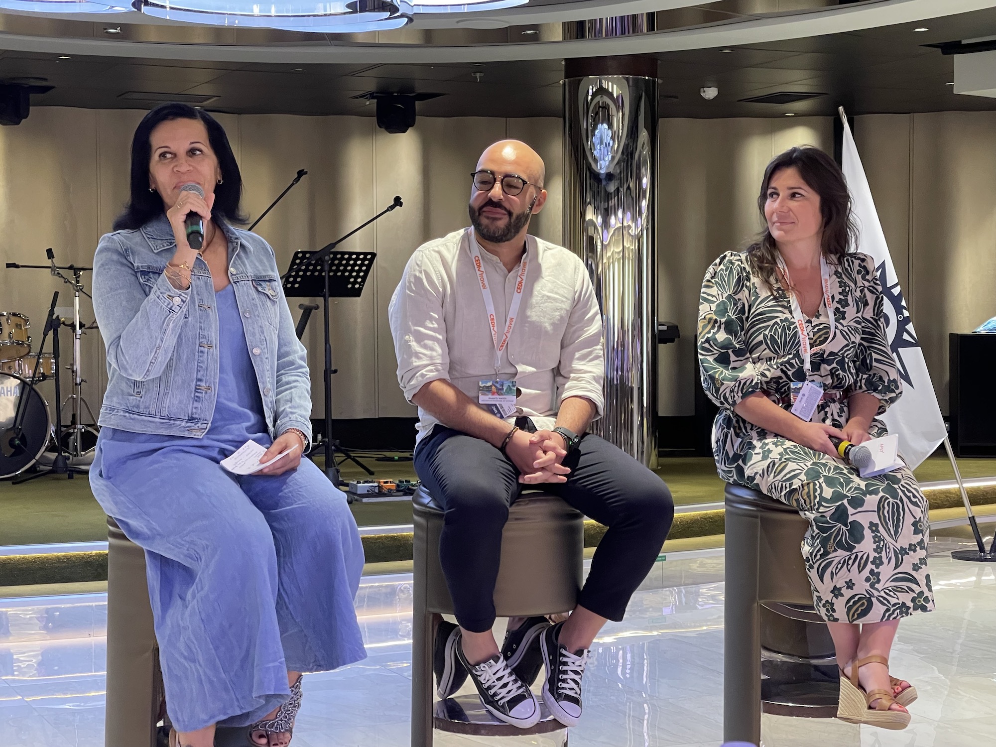 Emmanuelle Llop, Khalid El Wardi, Médiation du Tourisme, Tatiana Benkaroun, APST (©JDL)