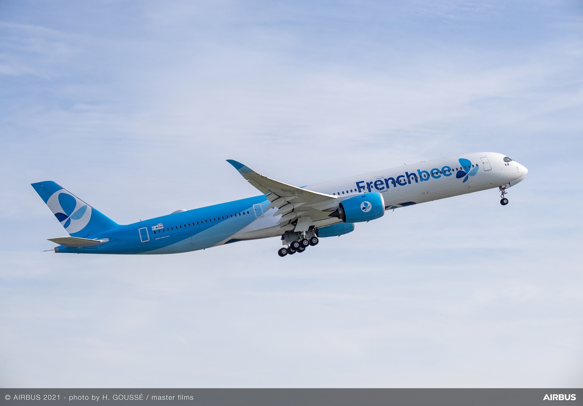 L'A350-1000 aux couleurs de French Bee - Photo Hervé Goussé, Airbus L'A350-1000 aux couleurs de French Bee - Photo Hervé Goussé, Airbus