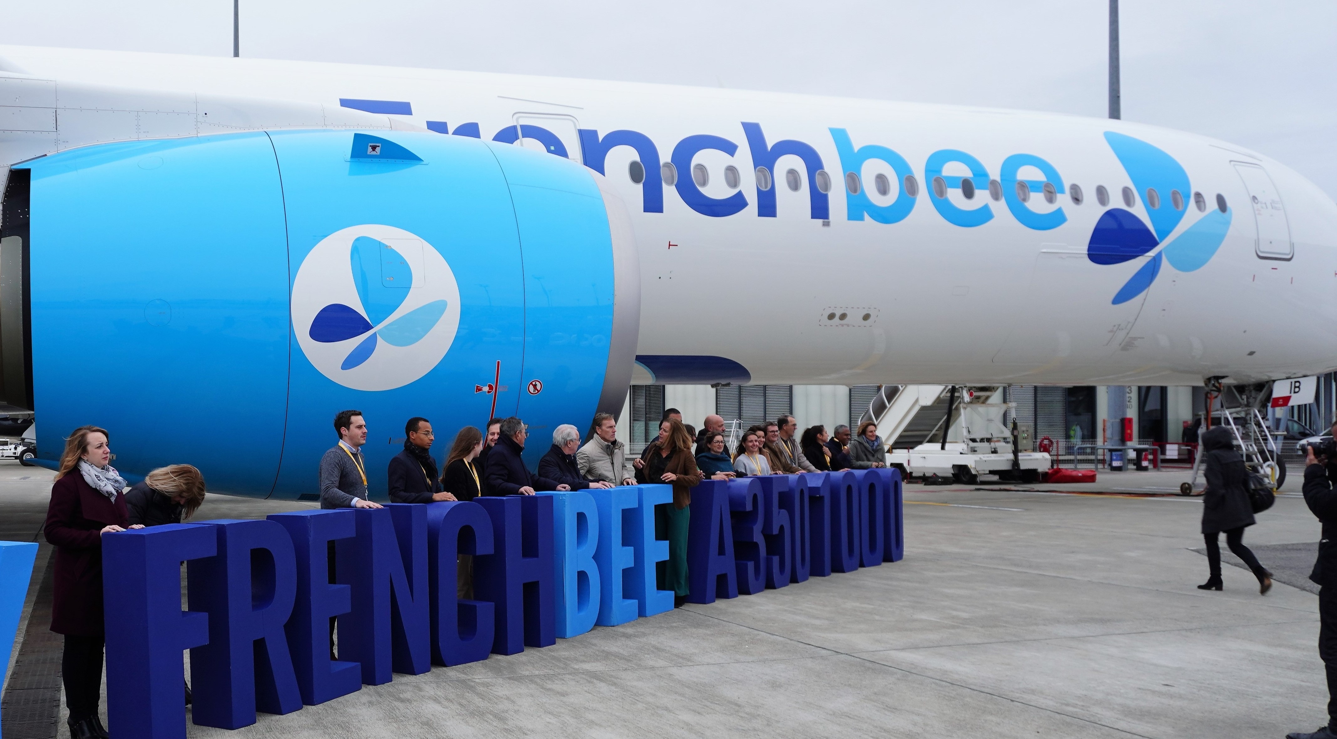 L'A350 1000 de French Bee (Photo C.H) L'A350 1000 de French Bee (Photo C.H)