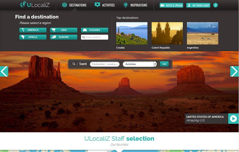 UlocaliZ, une plateforme touristique et culturelle de vidéos géolocalisées