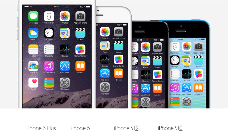 Les nouveaux iPhone 6 d'Apple