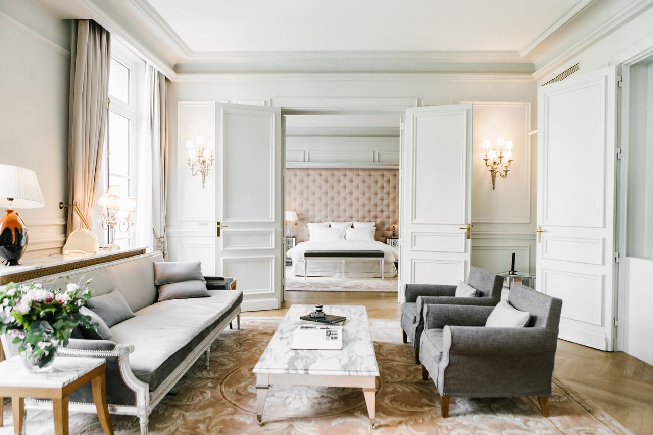 Un appartement du Royal Monceau-Raffles Paris (@Zoé Fidji)