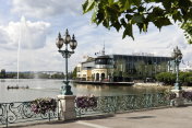 Le lac et le casino d'Enghien-les-Bains
