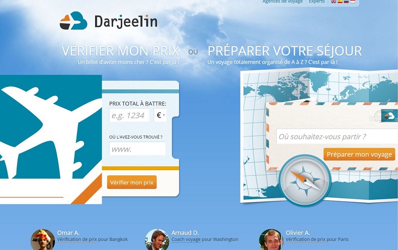 Darjeelin, la plateforme collaborative de création de voyages, rejoint l’Officiel-des Vacances.com, filiale du Groupe Voyage Privé.