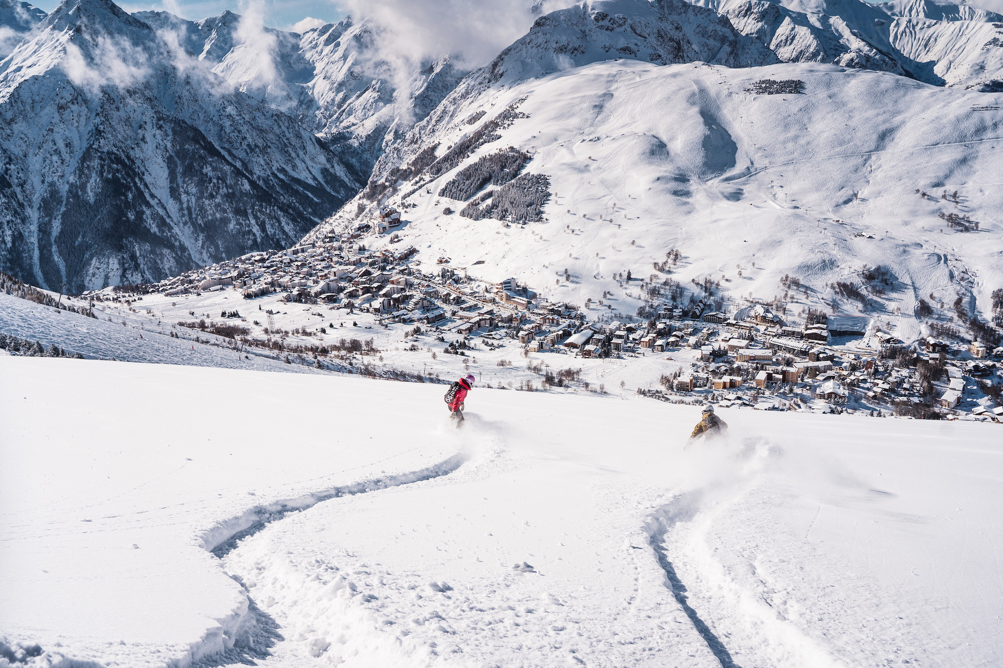Les Deux-Alpes, largement programmées par Sunweb (©Luka Leroy OT 2-Alpes)